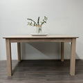 Burlap Dining Table