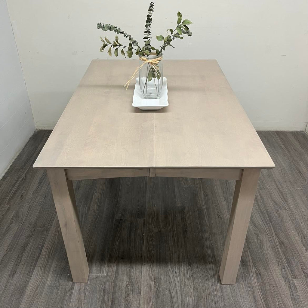 Burlap Dining Table