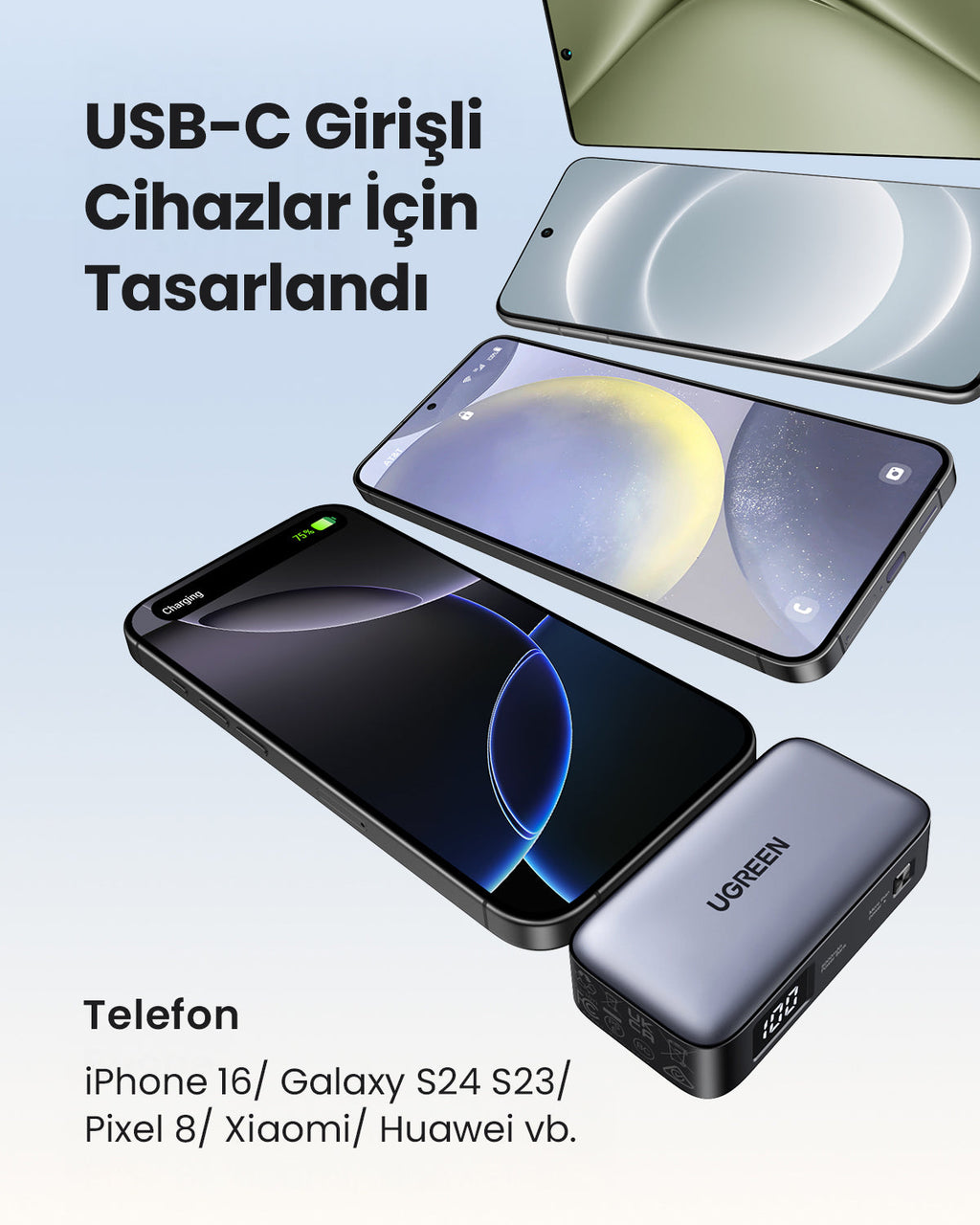 UGREEN Mini Powerbank 5000mAh 22.5W
