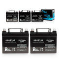 5x Pack - Compatible Imc Heartway Escape H Battery - Replacement UB12350 Universal Sealed Lead Acid Battery (12V, 35Ah, 35000mAh, L1 Terminal, AGM, SLA)