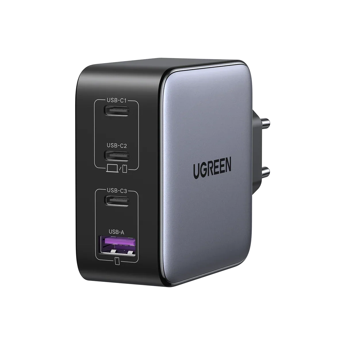 UGREEN 100W Caricatore GaN Type C Multiplo Porte