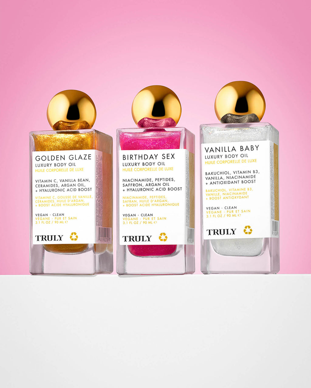 Luxury Body Oil Trio