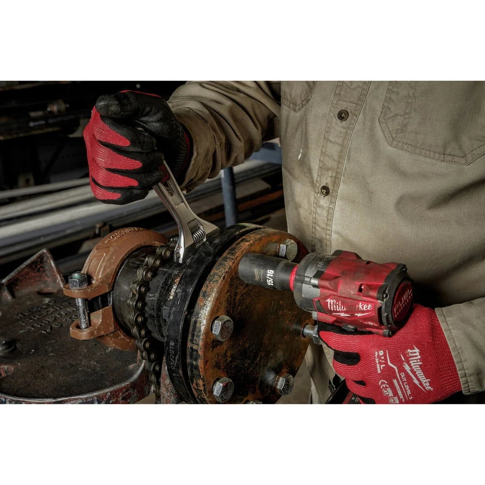 Milwaukee 49-66-7016 29-Piece SHOCKWAVE Impact Duty 1/2 in. Drive SAE and Metric Deep 6 Point Socket Set