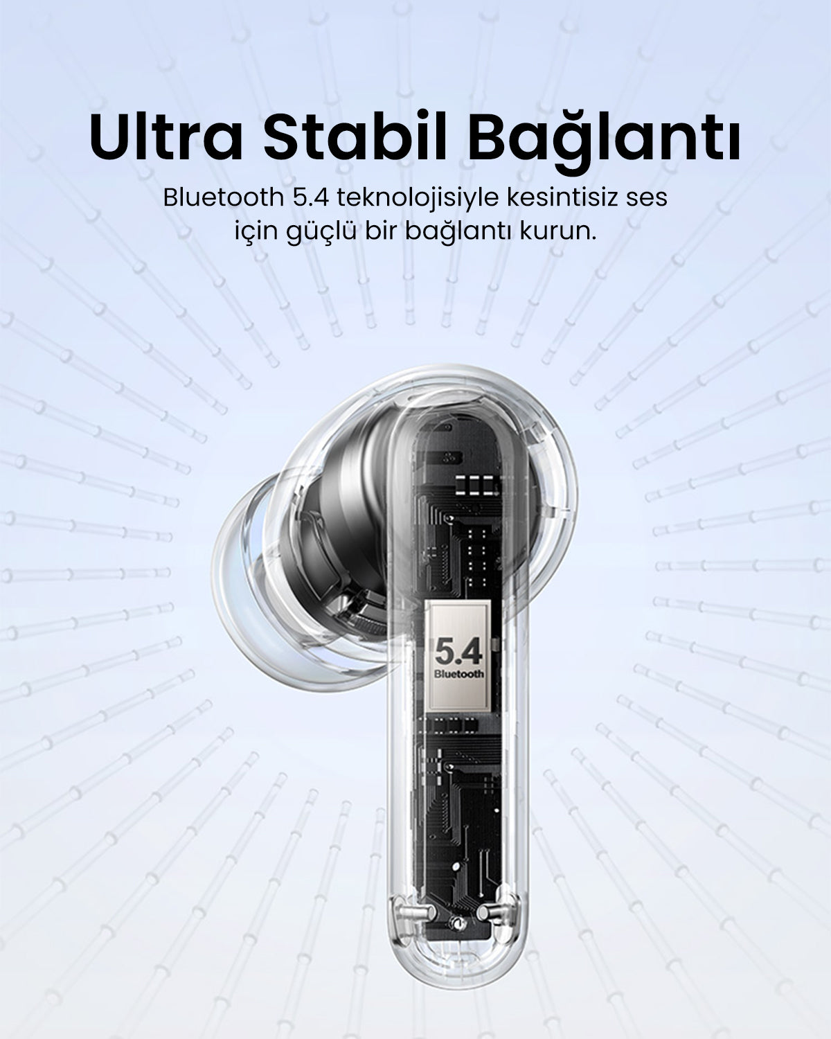 UGREEN HiTune T6s Hibrit Aktif Gürültü Engelleyici Kulaklık