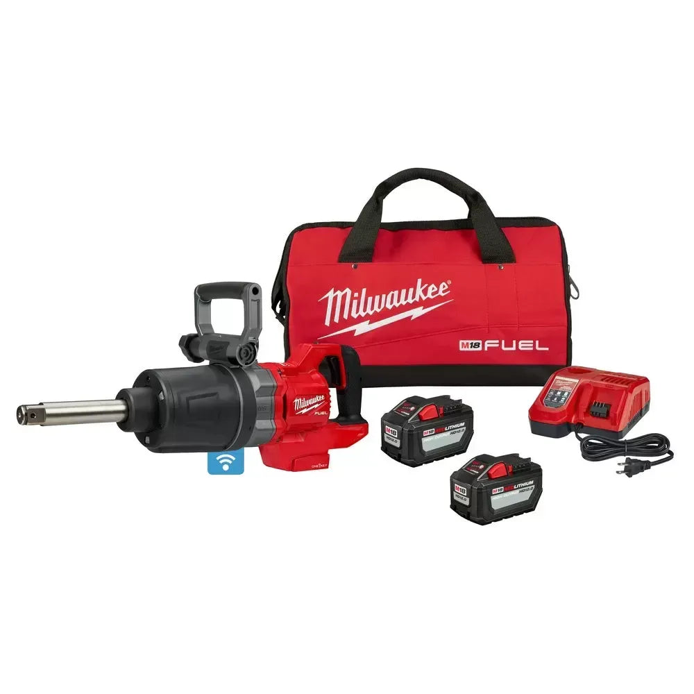 Milwaukee 2869-22HD M18 FUEL 18V 1 D-Handle Anvil High Torque Impact Wrench Kit