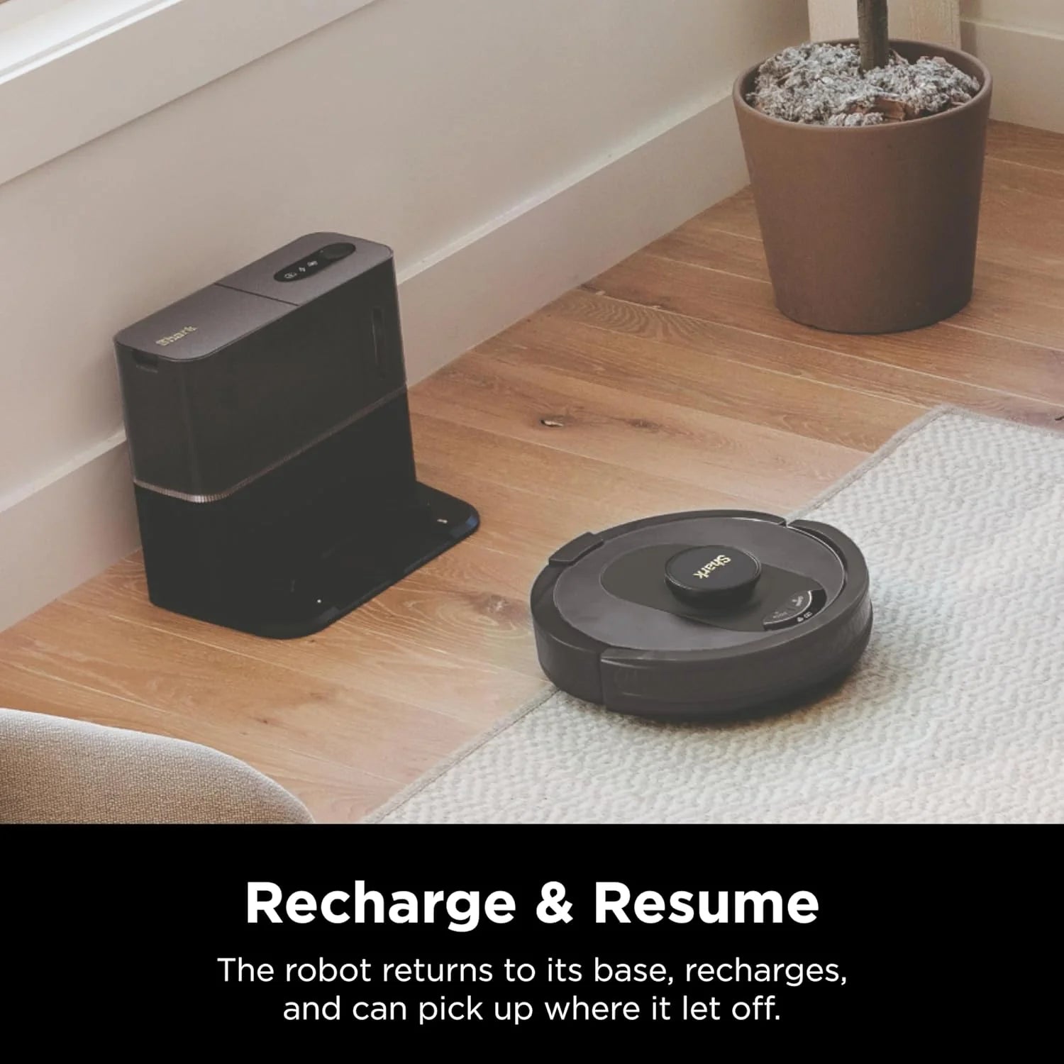 Robotic vacuum cleaner Voice Control Robot Vacuum with Matrix Clean Navigation, Home Mapping, 60-Day Capacity, XL Self-Empty Base for Homes with Pets, Carpet & Hard Floors