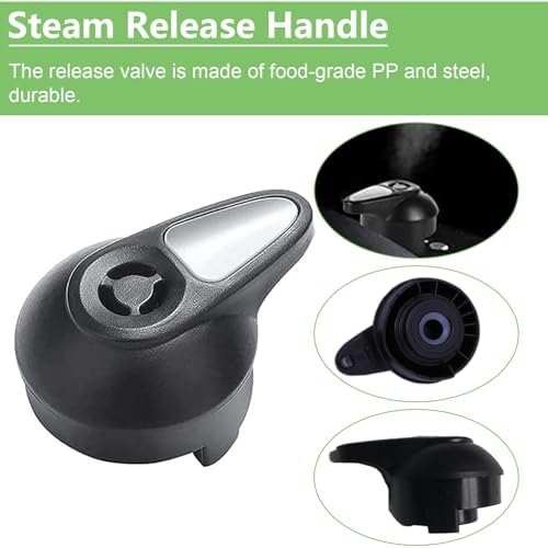 11 PCS Instant Pot Accessories for Lux 5, 6 QT, Instant Pot Replacement Parts Include Sealing Ring, Steam Release Valve, Anti-Block Shield, Valve Sealing Ring, Float Valve and Gasket