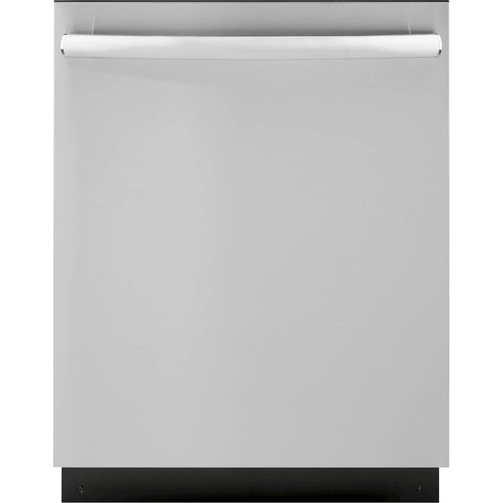 GE - 24 Top Control Built-In Dishwasher with Stainless Steel Tub - Stainless steel