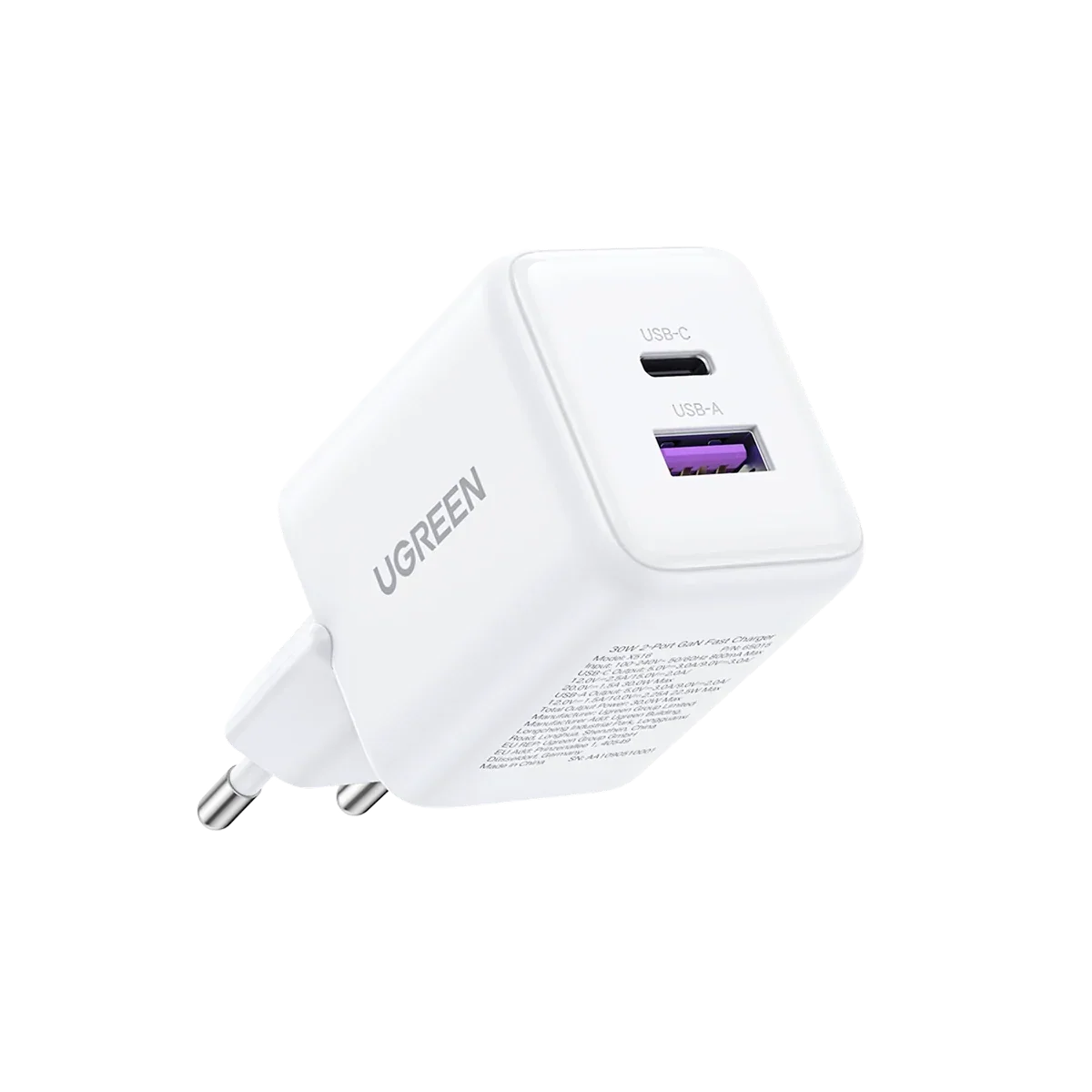 UGREEN Zapix 30W 2 Port Şarj Cihazı