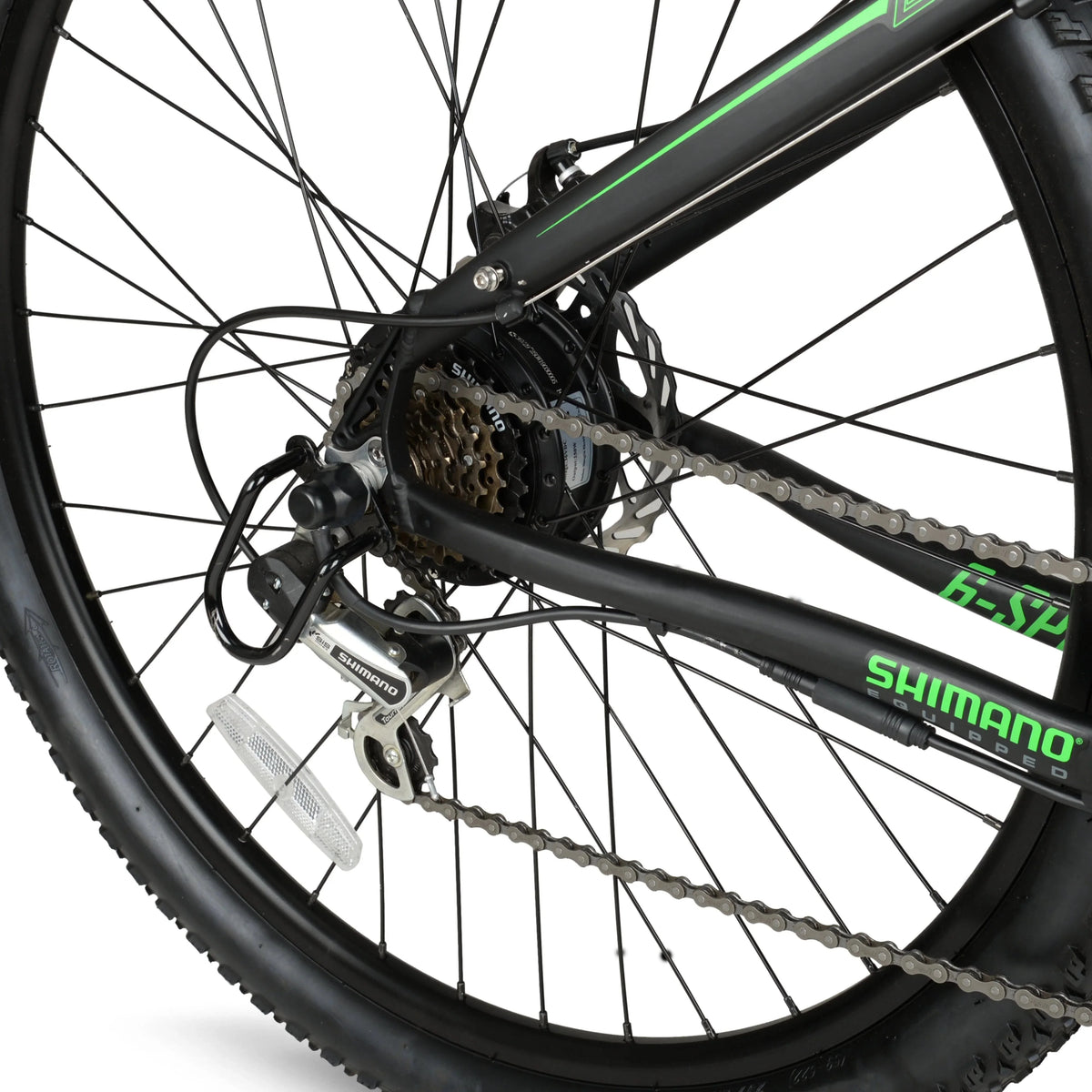Hyper Bicycles 29 36V Electric Mountain Bike for Adults, Pedal-Assist, 250W E-Bike Motor, Black