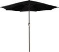 Blissun 9' Outdoor Patio Umbrella, Outdoor Table Umbrella, Yard Umbrella, Market Umbrella with 8 Sturdy Ribs, Push Button Tilt and Crank