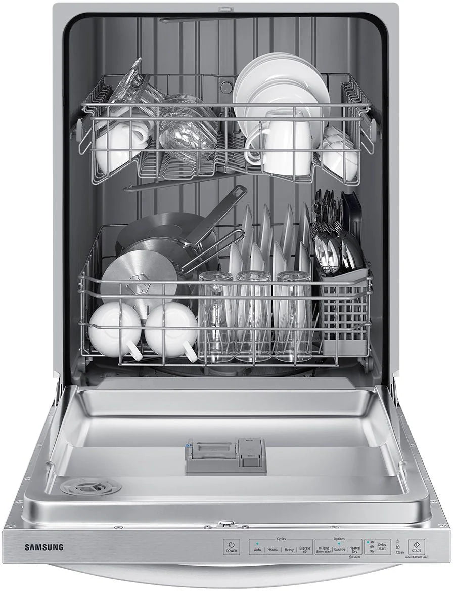 Samsung - 24 Top Control Built-In Dishwasher - White