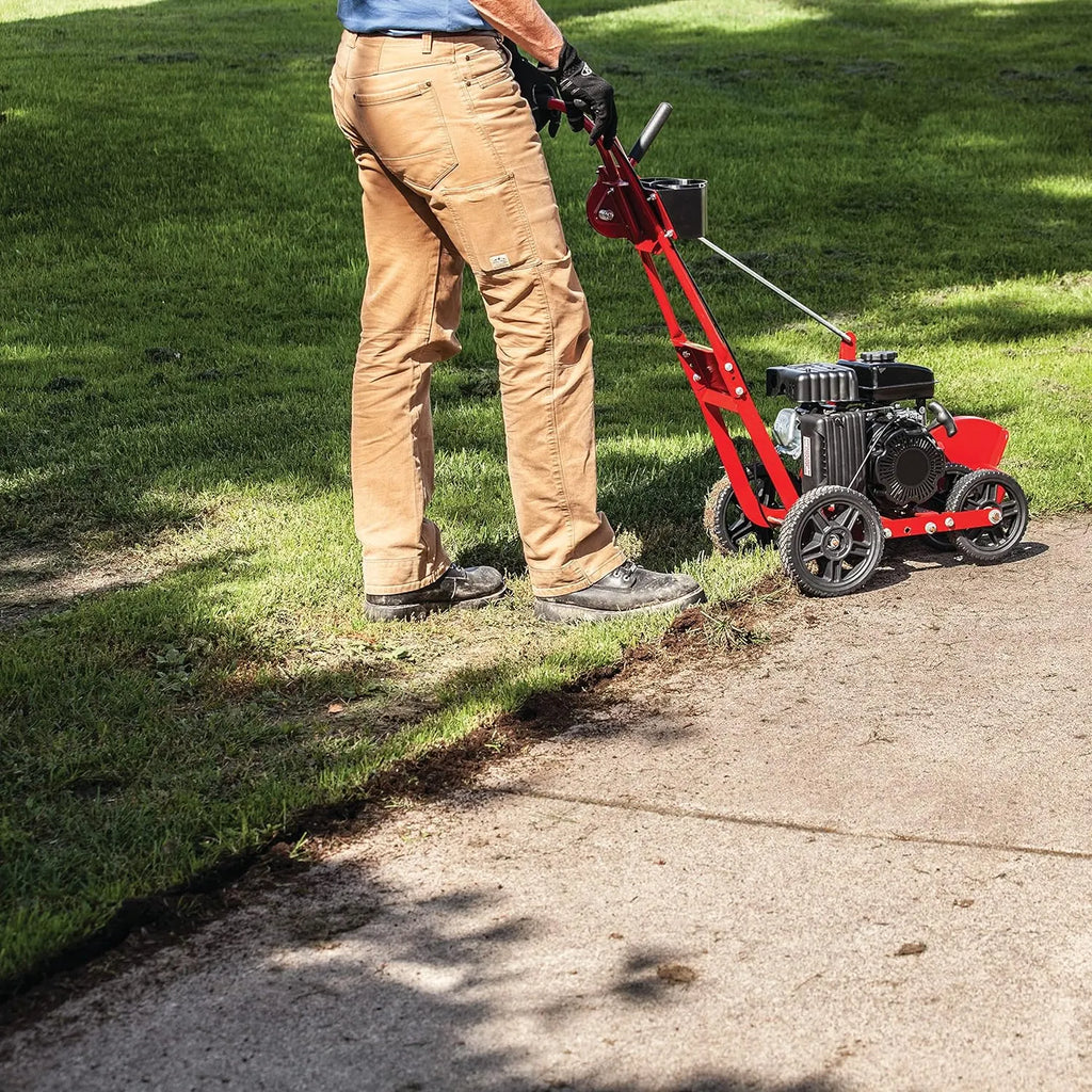 79cc 4-Cycle Walk-Behind Edger, Red/Black