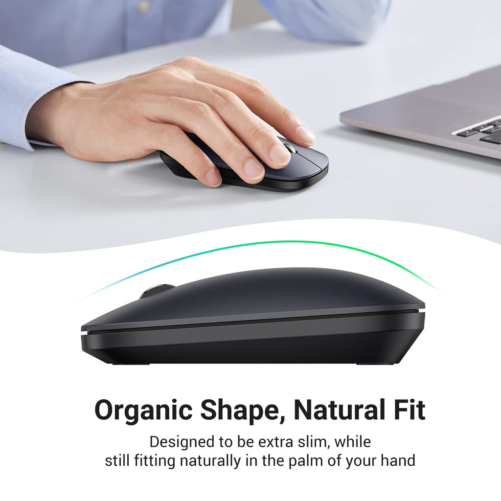UGREEN Ultra İnce Taşınabilir Kablosuz Mouse 2.4G