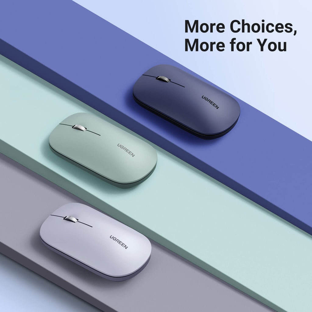 UGREEN Ultra İnce Taşınabilir Kablosuz Mouse 2.4G