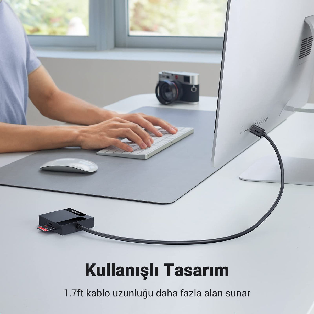 UGREEN 4’ü 1 Arada USB 3.0 Kart Okuyucu