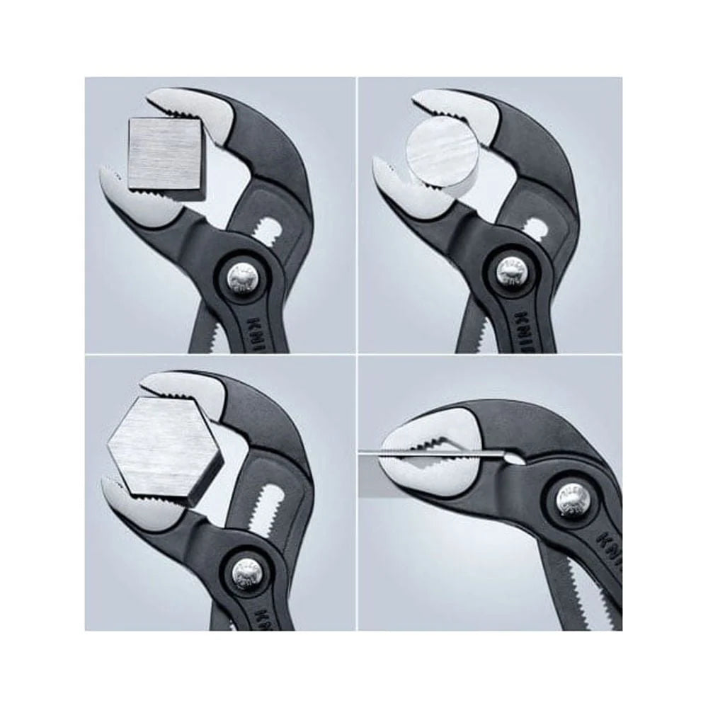 KNIPEX 4-Piece Cobra Pliers Set with FREE 10-Piece Tool Holder