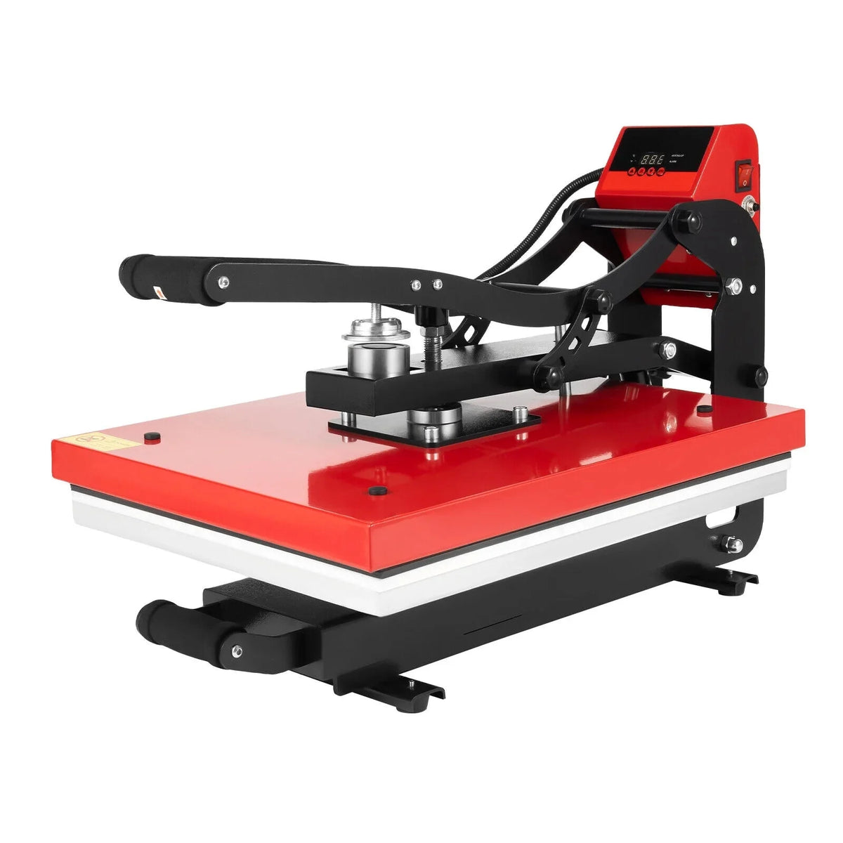 16 x 20 Clamshell Semi-Auto Open Heat Press Machine with Slide Out Function Heavy