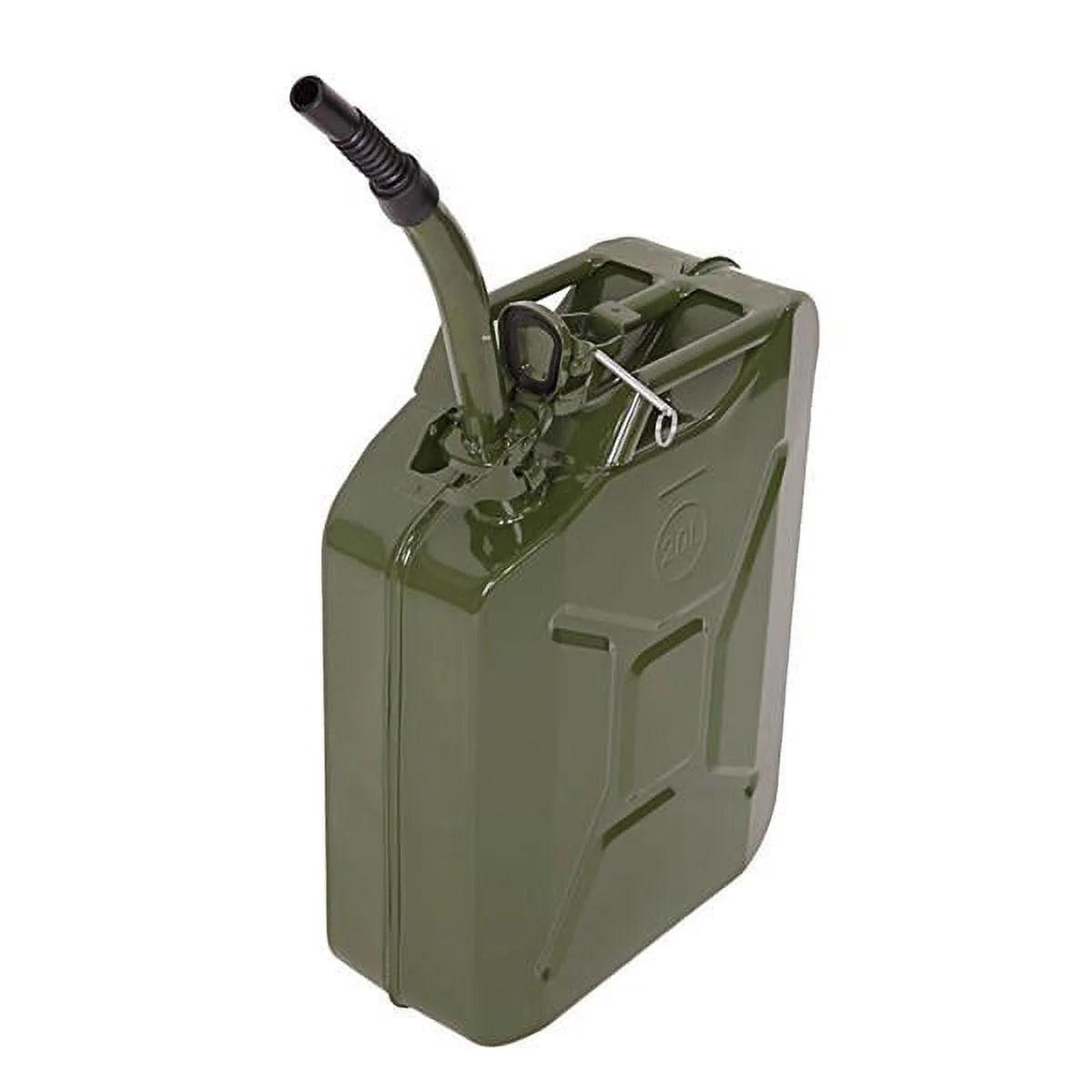 Clearance 5 Gallon 20L Gas Can US Standard Metal Gas Tank Can Emergency Backup Tank Petrol Diesel Can Gasoline Bucket