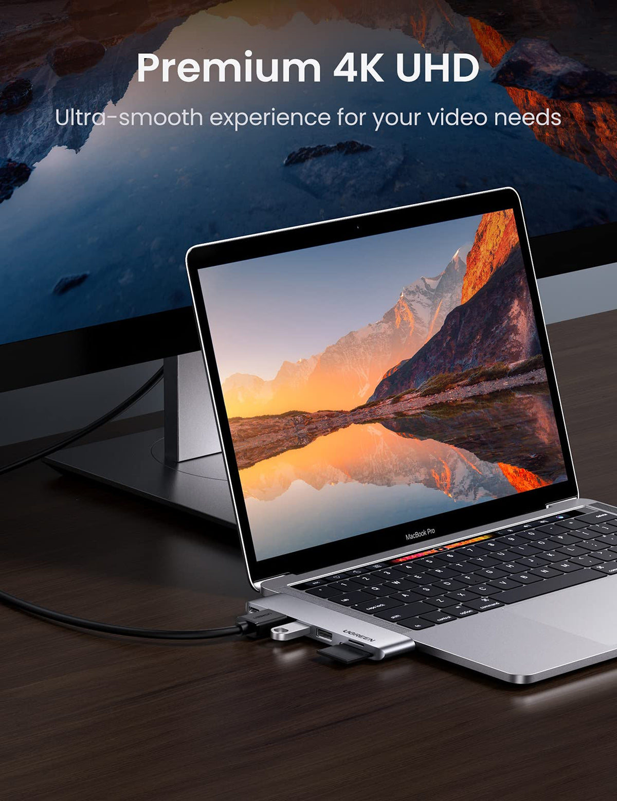 UGREEN 6’sı 2 Arada USB-C Hub (4K HDMI)