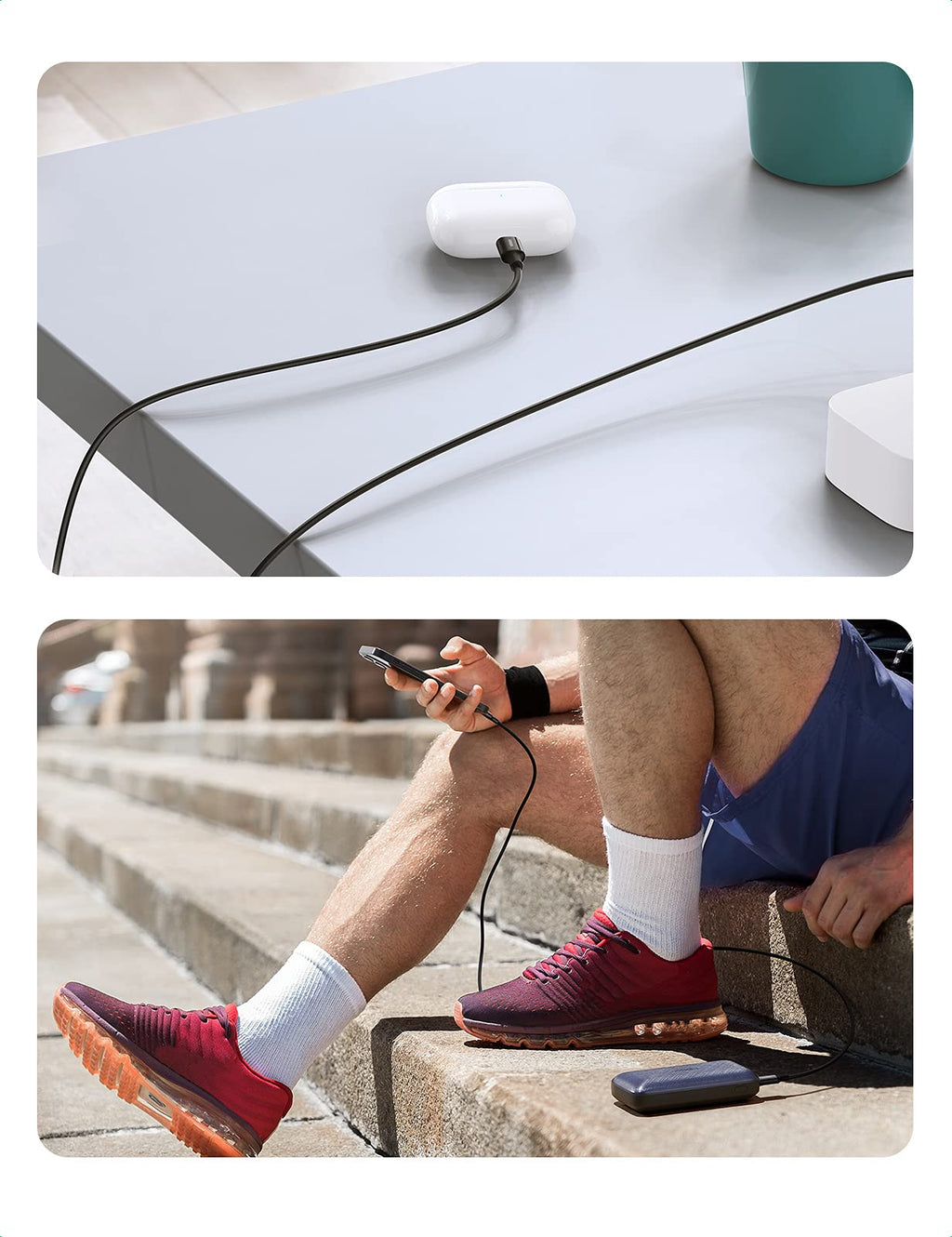 UGREEN USB-C’den Lightning’e Kablo (Nikel Kaplama, ABS Gövde)