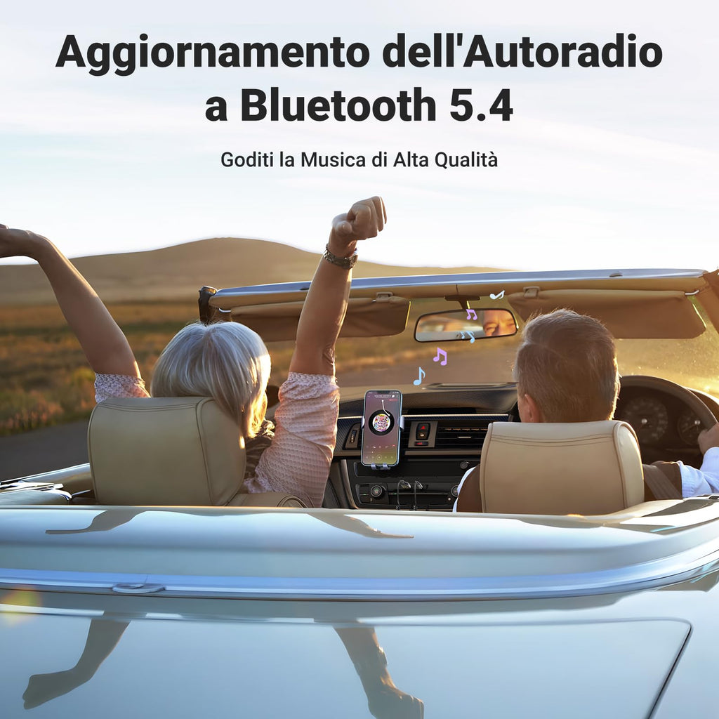 UGREEN Ricevitore Bluetooth 5.4 con Jack AUX da 3,5mm
