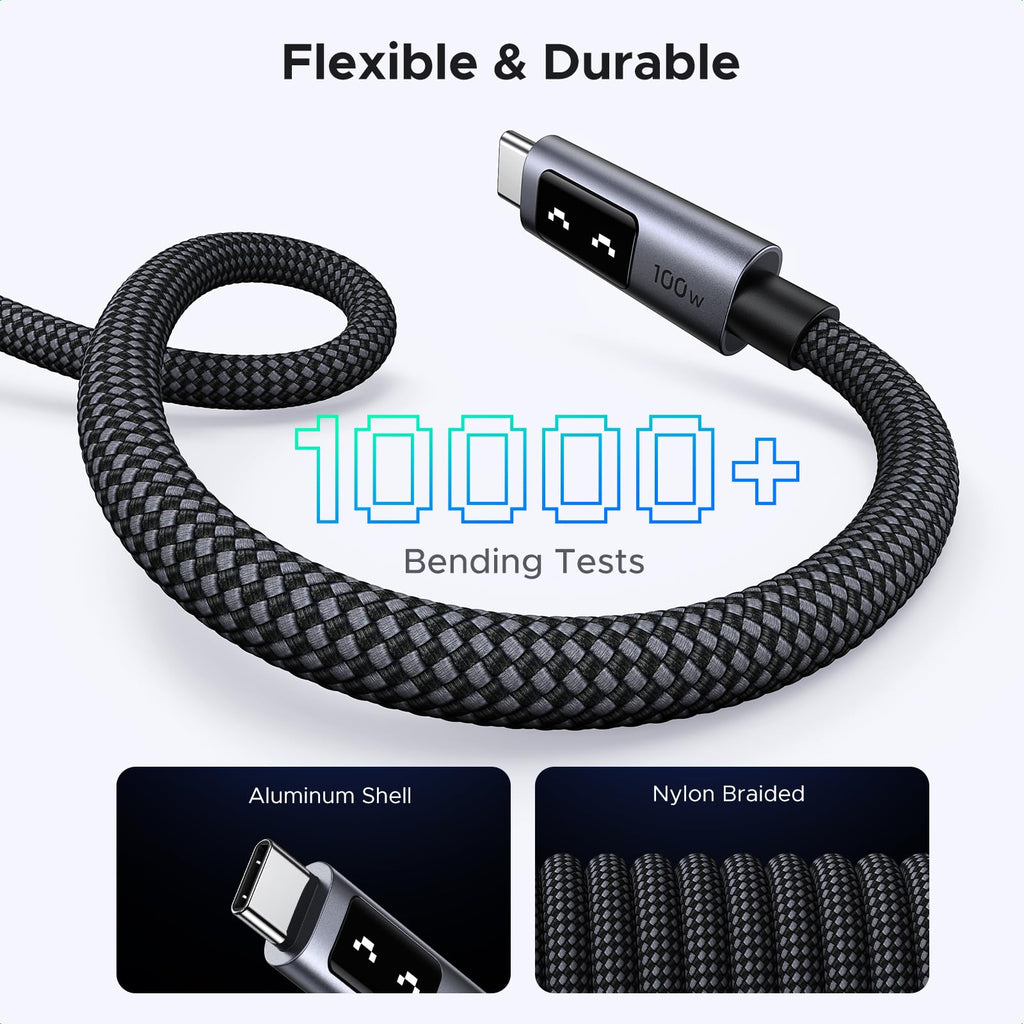 สายชาร์จ UGREEN Uno USB-C to USB-C 100W