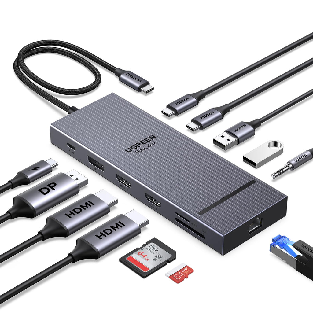 UGREEN Revodok Pro 312 12 in 1 USB C Docking Station