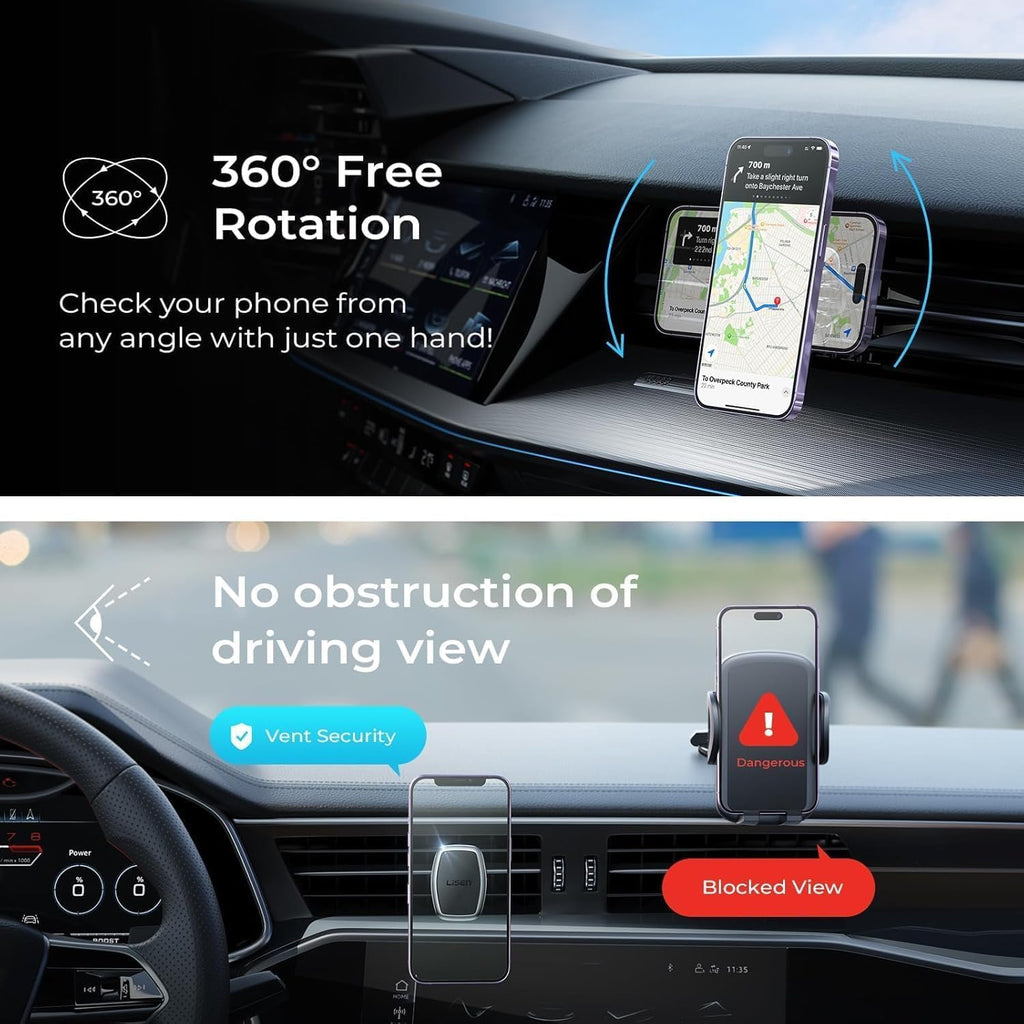 LISEN Car Phone Holder 6 Strong