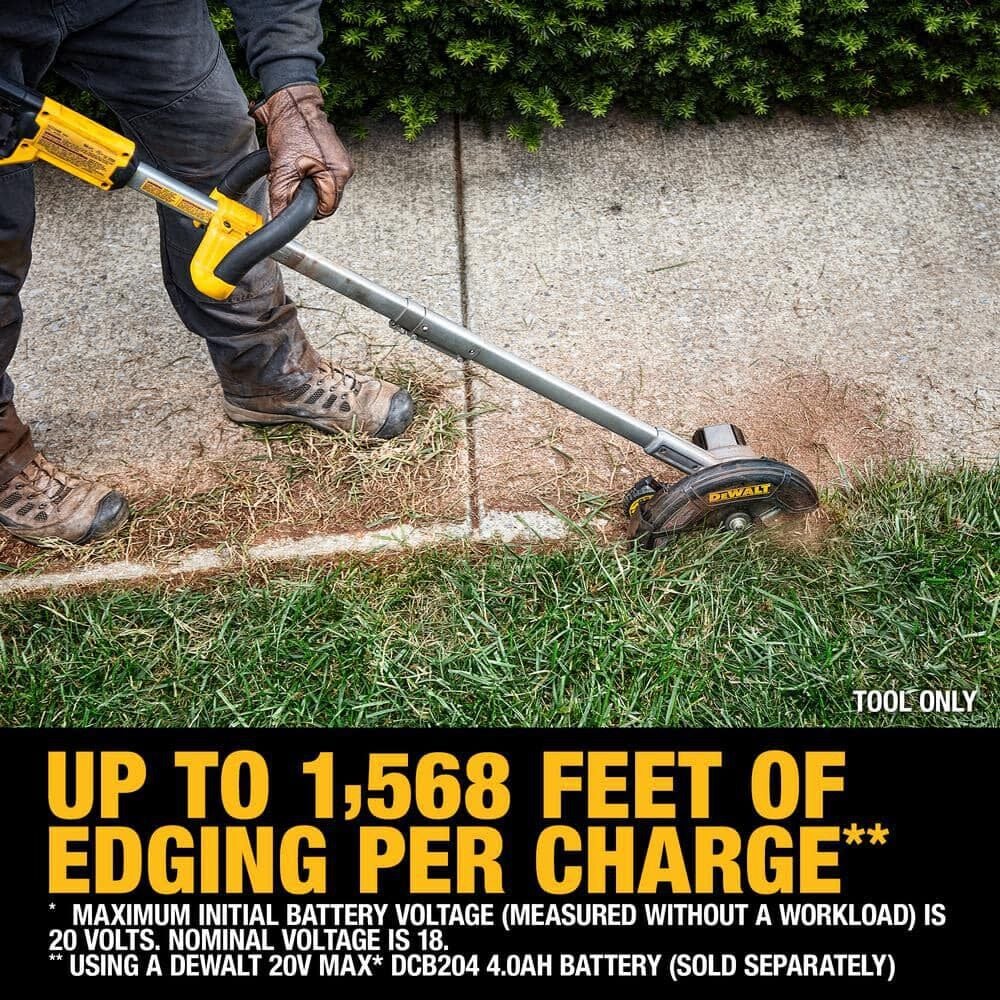 20V MAX* Brushless Cordless Edger Bare Tool DCED400B from
