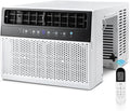 Antarctic Star 12,000 BTU U-Shaped Window Air Conditioner Unit Cools up to 550 Sq.Ft. with 6 Modes 24H Timer, Ultra Quiet Window AC Units