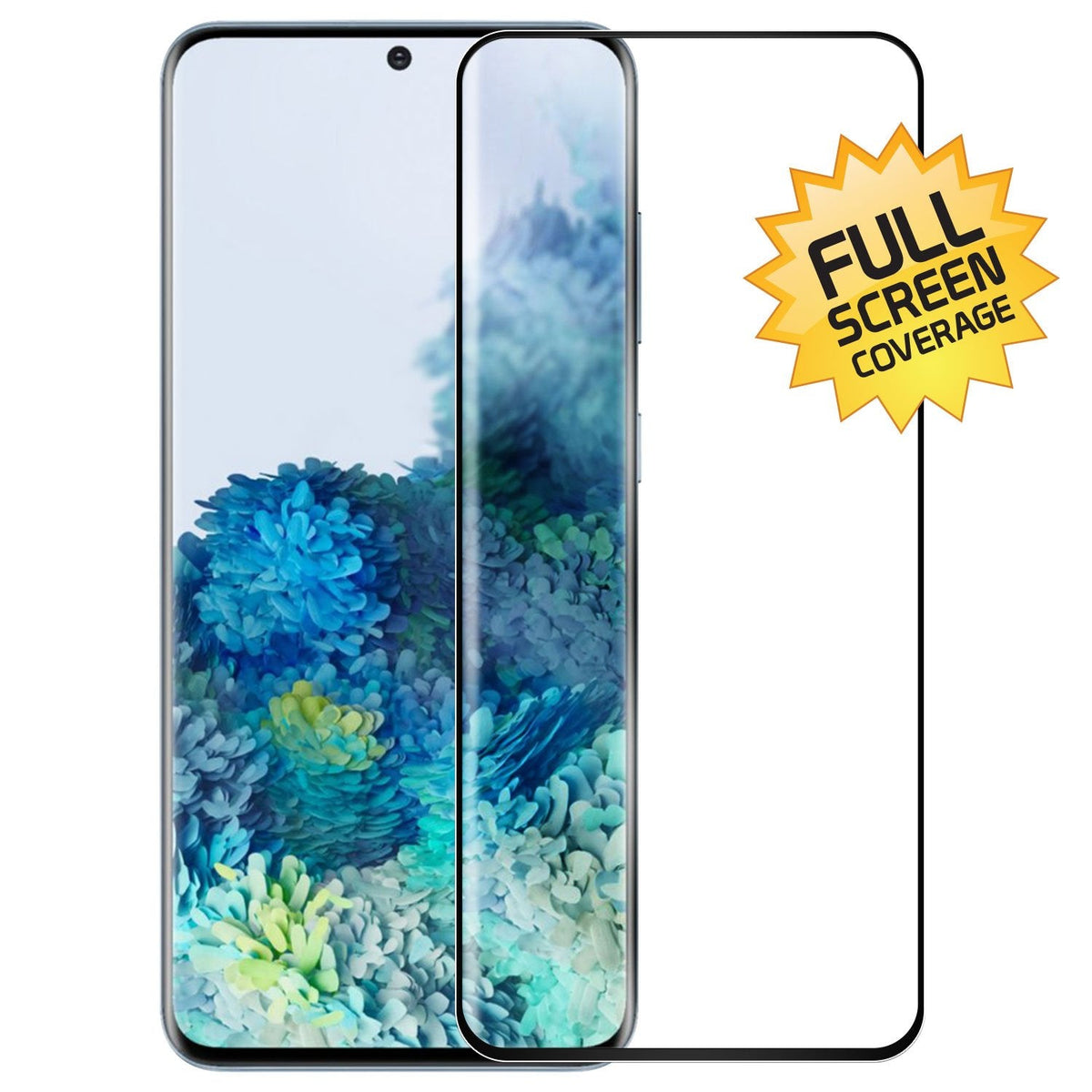 SGSAMS20PF - Premium Ultra-Thin Tempered Glass Screen Protector for Samsung Galaxy S20 Plus (0.3mm) by Cellet