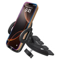 PHCN200CD - Cellet Universal CD Slot Car Phone Mount – 360° Rotating Holder with One-Touch Release, Anti-Slip Rubber Grip, Fits Smartphones Up to 3.5” Wide – Secure CD Base, Hands-Free GPS & Calling