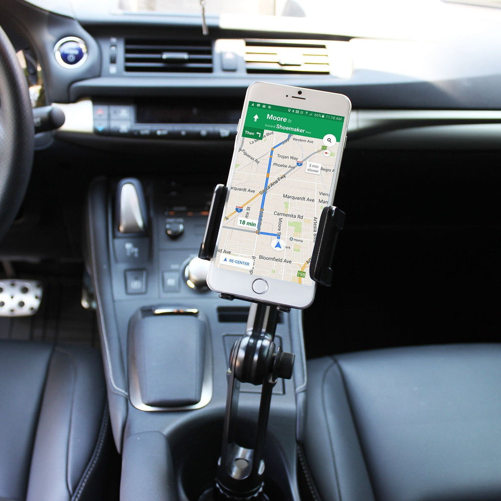PH650_HTC - Cellet Car Cup Mount Holder Compatible with HTC 10, Bolt, U Ultra, U11, U11 Life, U12+, Huawei Honor 8, Honor View10, Mate 10, Mate 10 Pro, Mate 9, Nexus 6P, P10, P9