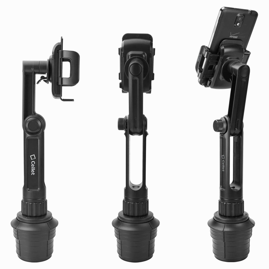 PH650_HTC - Cellet Car Cup Mount Holder Compatible with HTC 10, Bolt, U Ultra, U11, U11 Life, U12+, Huawei Honor 8, Honor View10, Mate 10, Mate 10 Pro, Mate 9, Nexus 6P, P10, P9