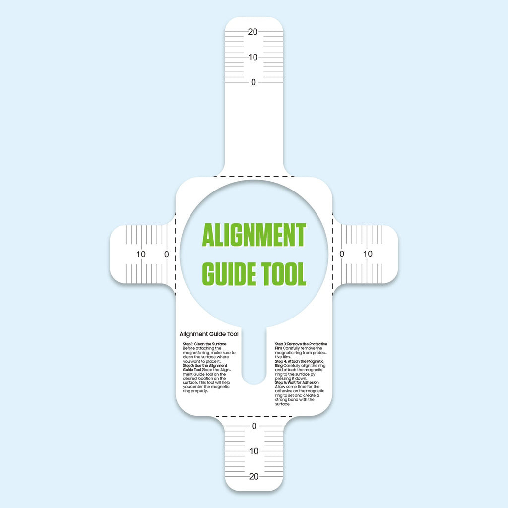 CLCMRING3 - Magnetic Adapter Ring [3 Pack] Compatible with MagSafe Charger & Wireless Charging, Universal Magnet Sticker with Alignment Guide for iPhone 15 14 13 12 Pro Max, Samsung Galaxy, Any Case - 3 Colors