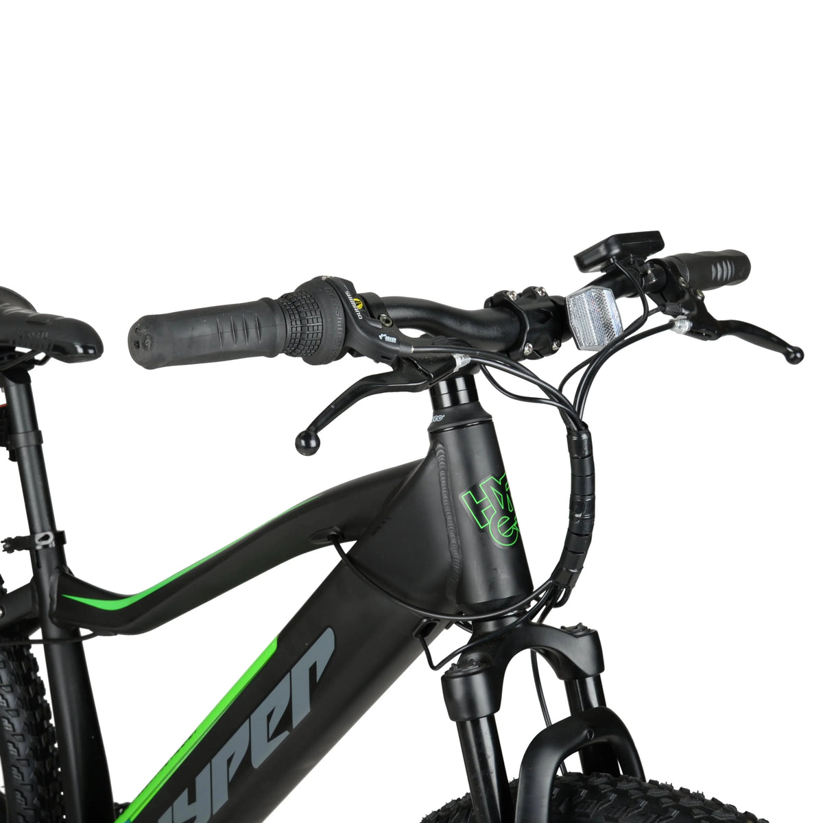 Hyper Bicycles 29 36V Electric Mountain Bike for Adults, Pedal-Assist, 250W E-Bike Motor, Black