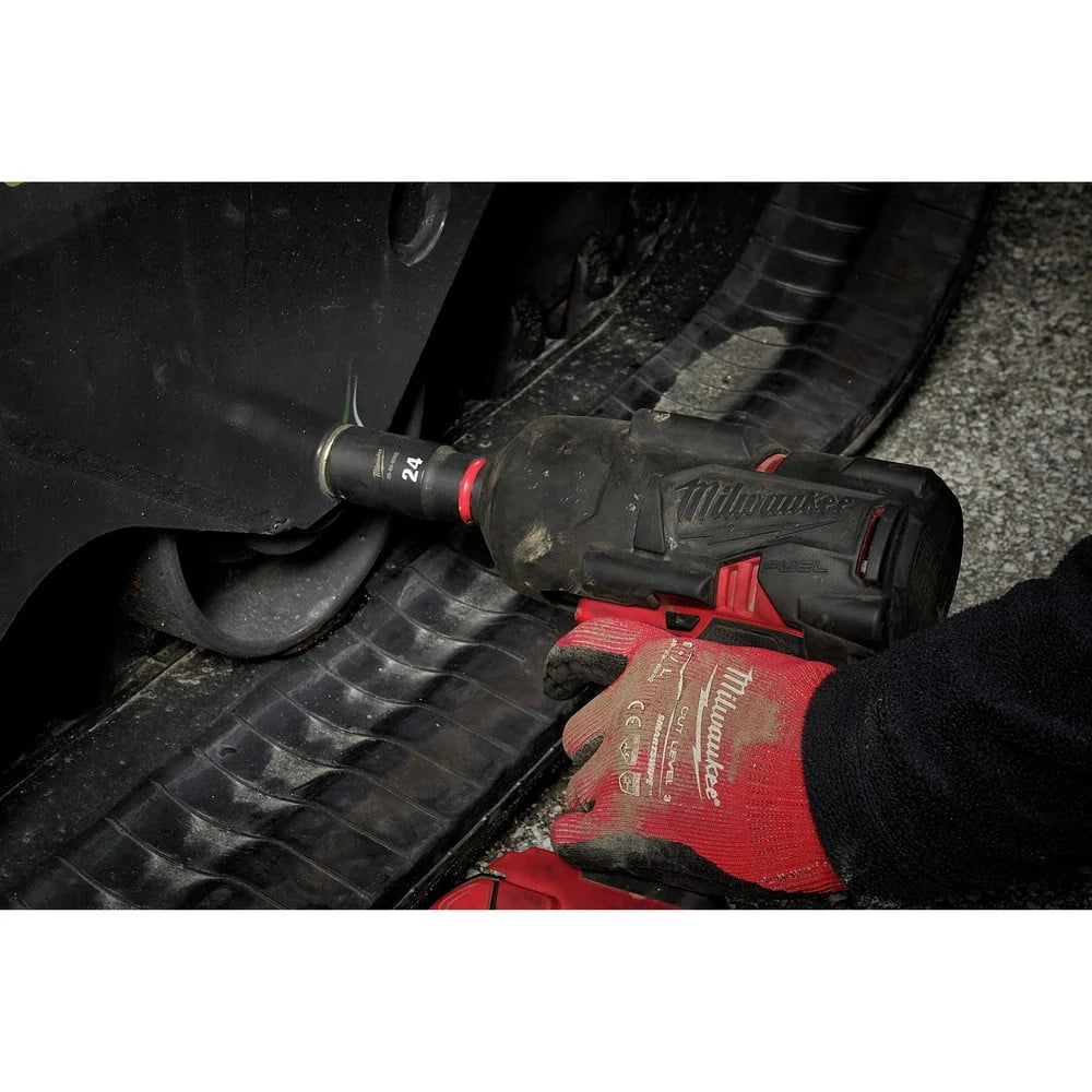 Milwaukee 49-66-7016 29-Piece SHOCKWAVE Impact Duty 1/2 in. Drive SAE and Metric Deep 6 Point Socket Set
