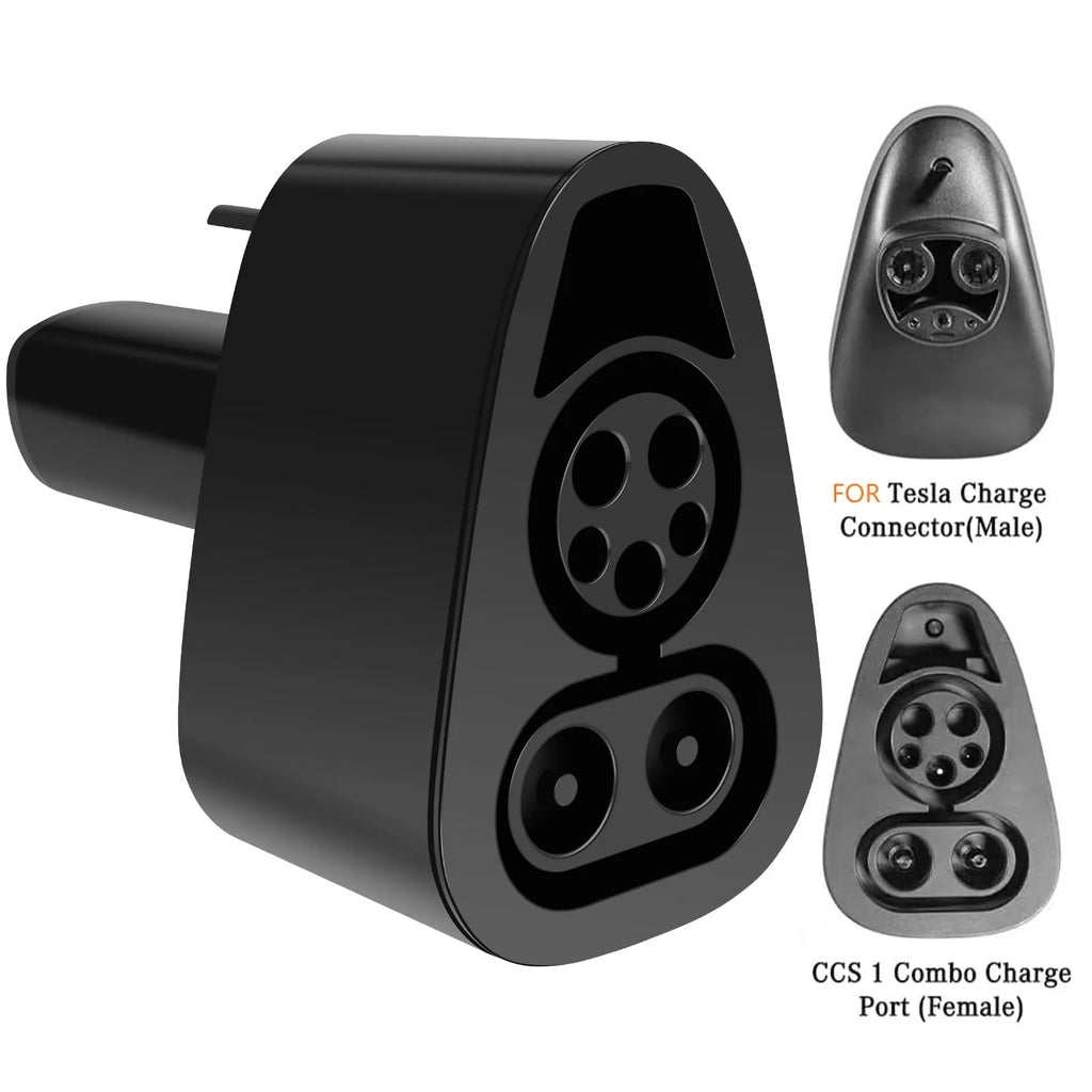 Tcwhniev CCS Adapter Compatible with Model 3/Y/S/X 500V DC 250KW Professional CCS Charger Adapter Fast Charging Adapter Portable CCS Charger Adapter for Car Vehicles