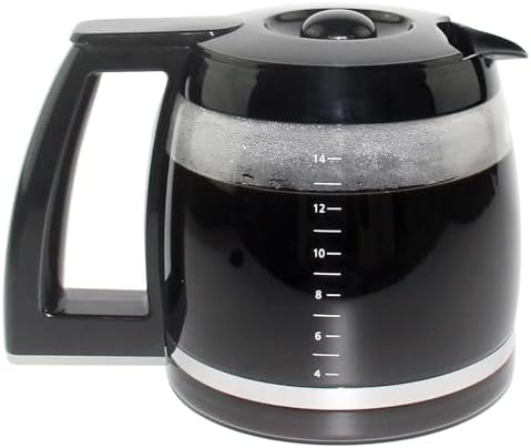14-Cup Replacement Carafe Compatible with Cuisinart Coffee Maker Models DCC-3200, DCC-3200P1, DCC-2200, DCC-2600, DCC-2800 and CBC-7000PCFR Model# DCC-2200RC