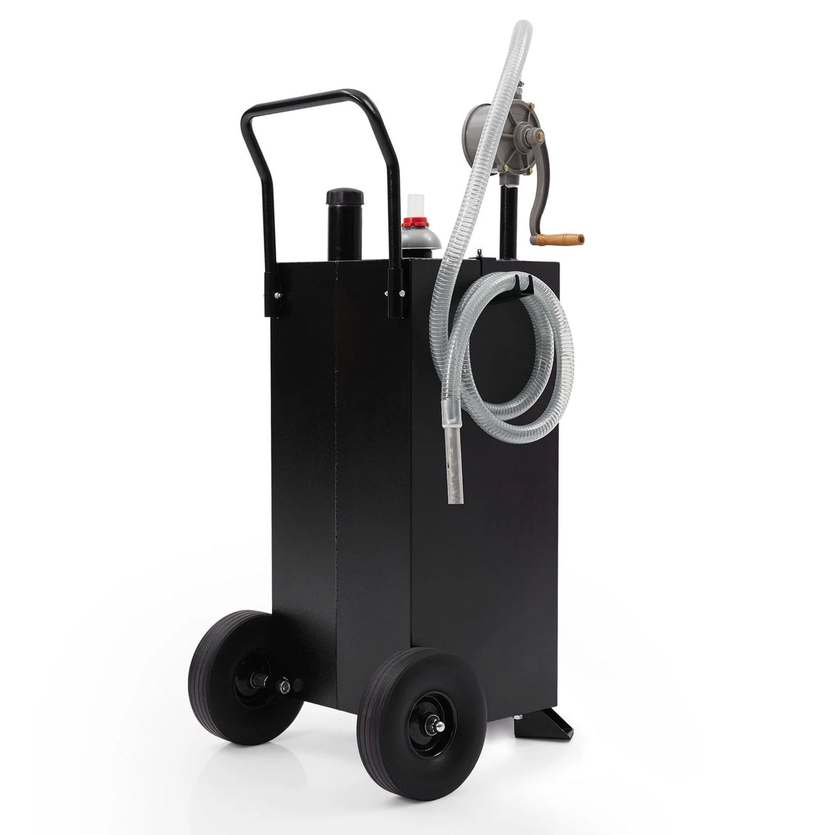 DSstyles 30 Gallon Gas Caddy with PumpStorage Tank Portable Gasoline Dieselfor Car, Lawnmower, ATV, Boat, Motorcycle