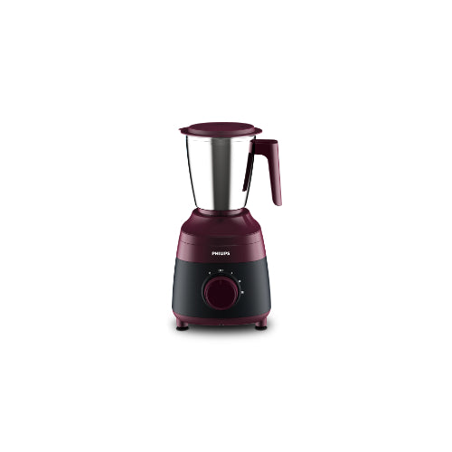 Philips 500W Red Mixer Grinder Mixer with 3 Jars - HL1000/00