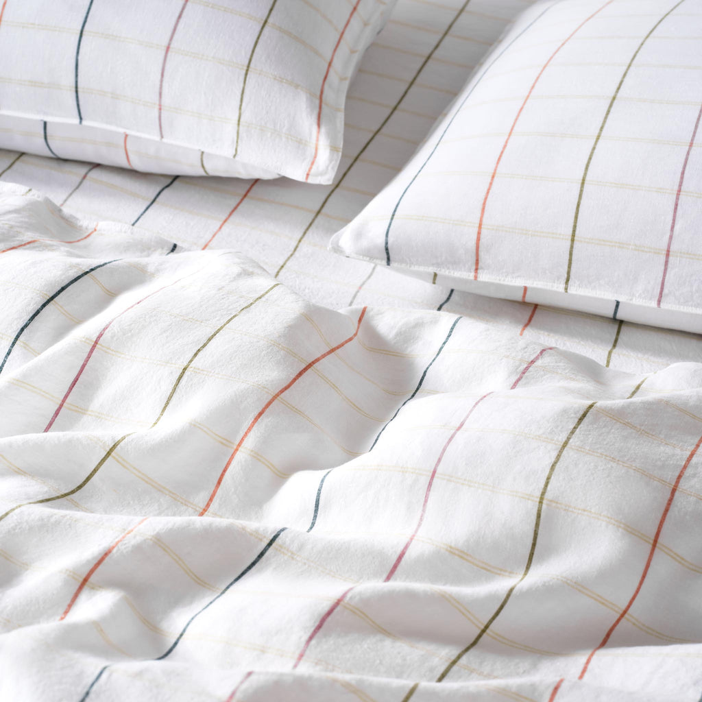 Washed European Linen Duvet Set