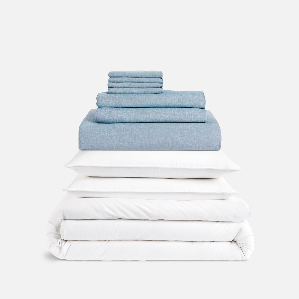 Washed European Linen Move-In Bundle