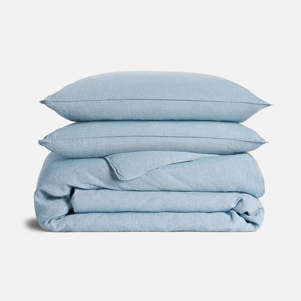 Washed European Linen Duvet Set
