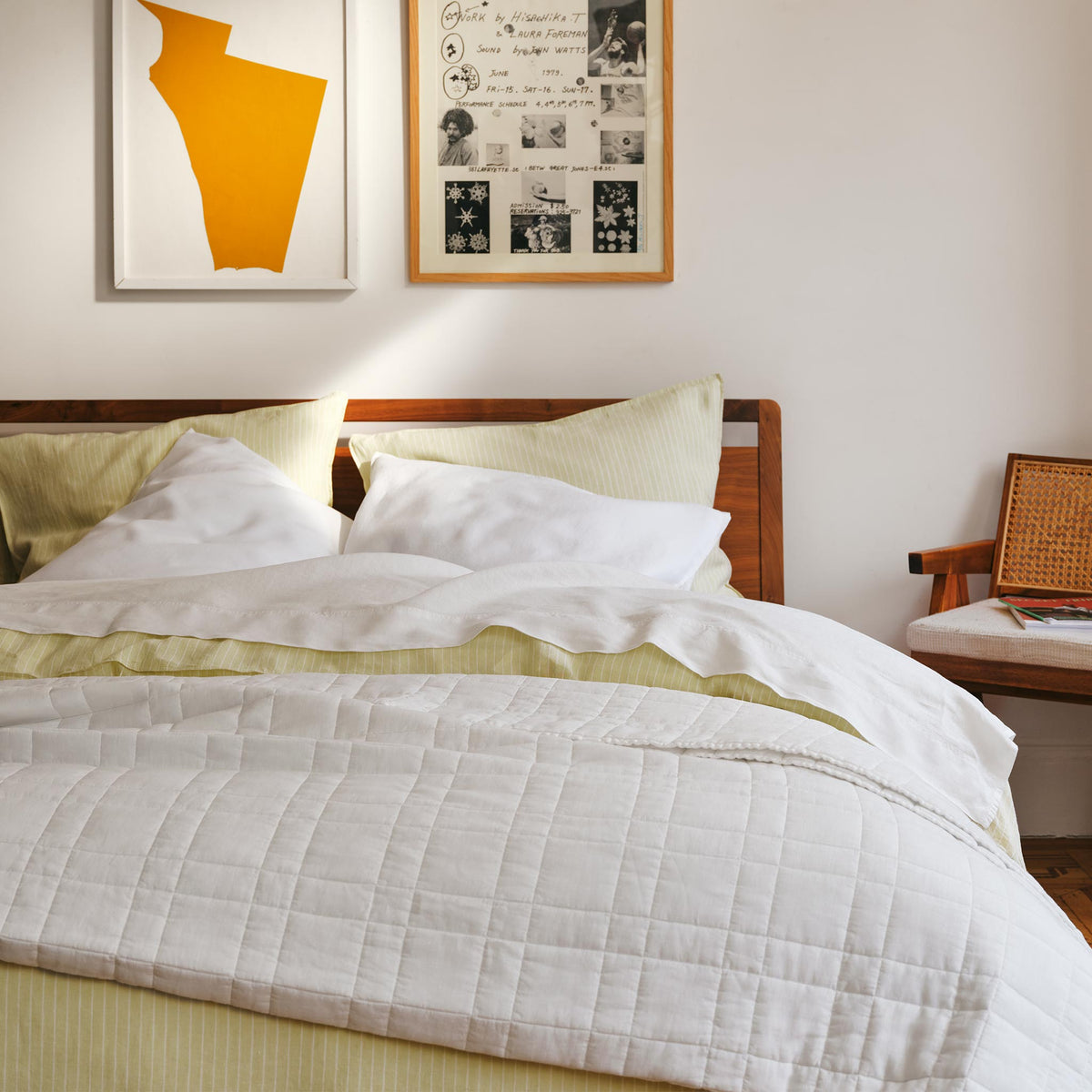 Washed European Linen Core Sheet Set - Last Call