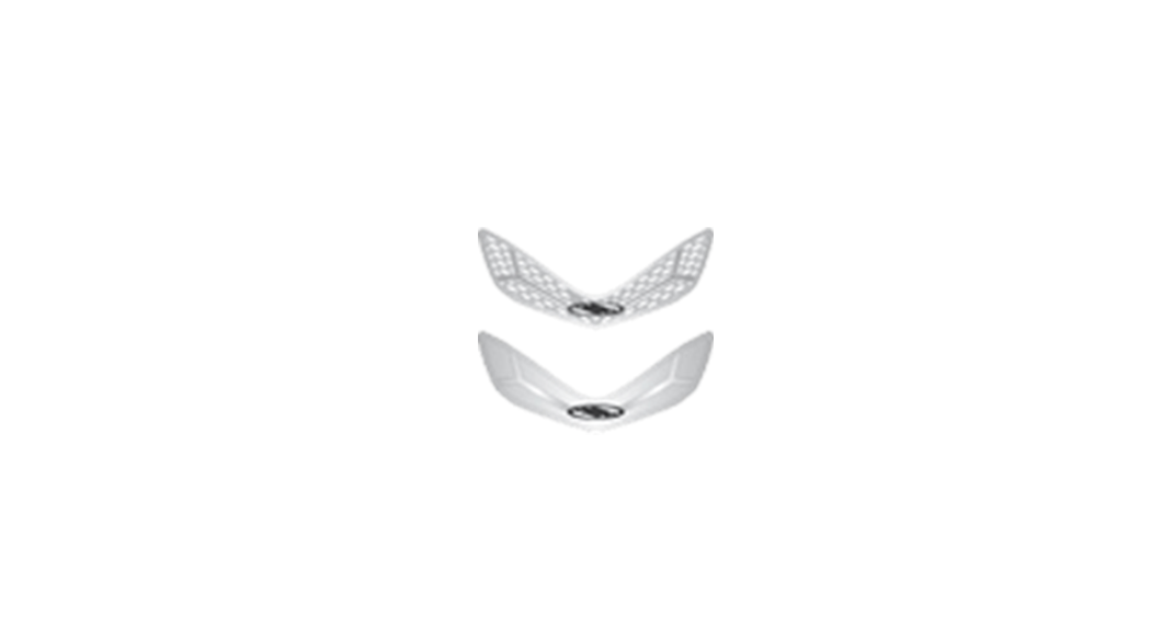 Wingspan Outlet Chrome Front Vent