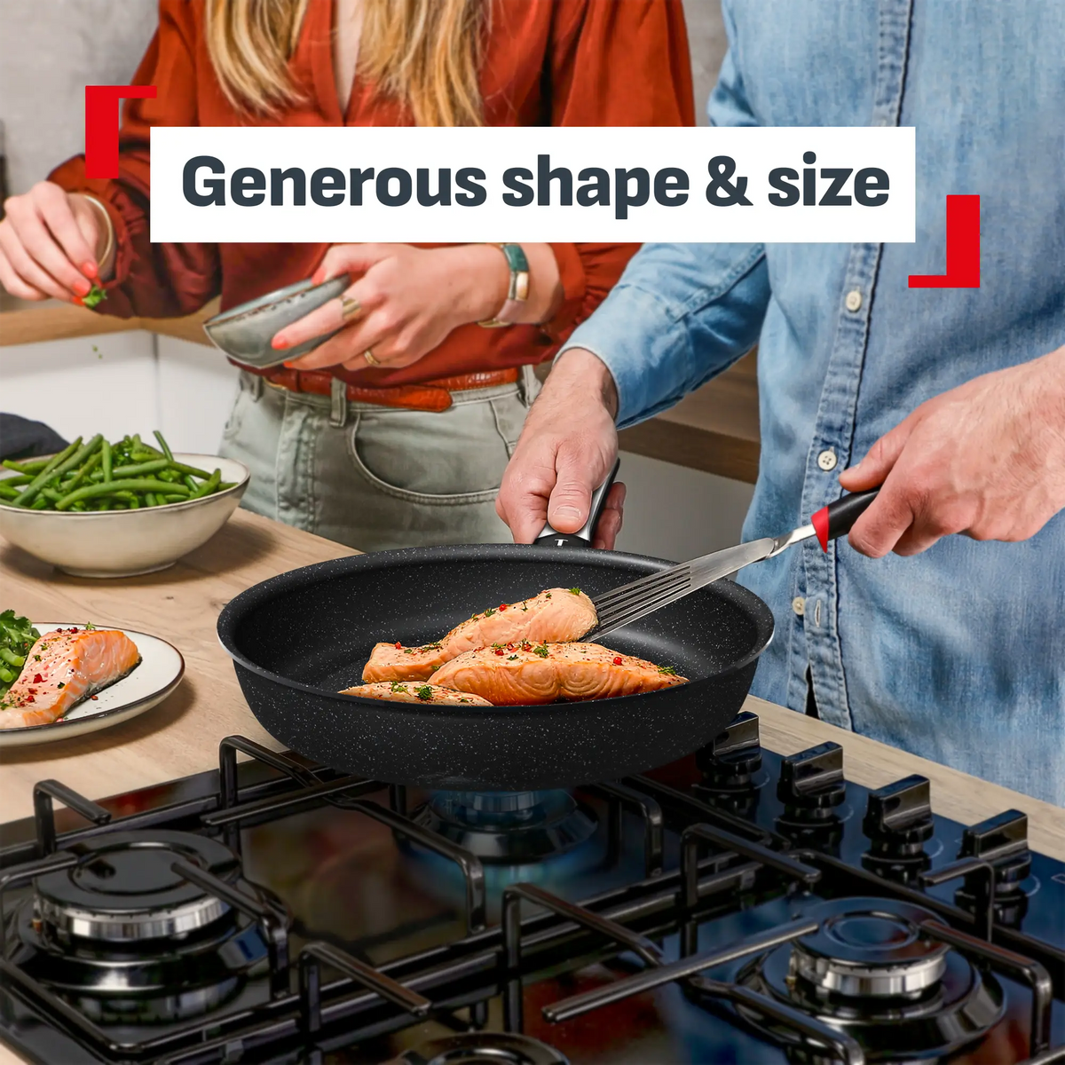 Tefal Expertise+ Induction Non-Stick Frypan 28cm