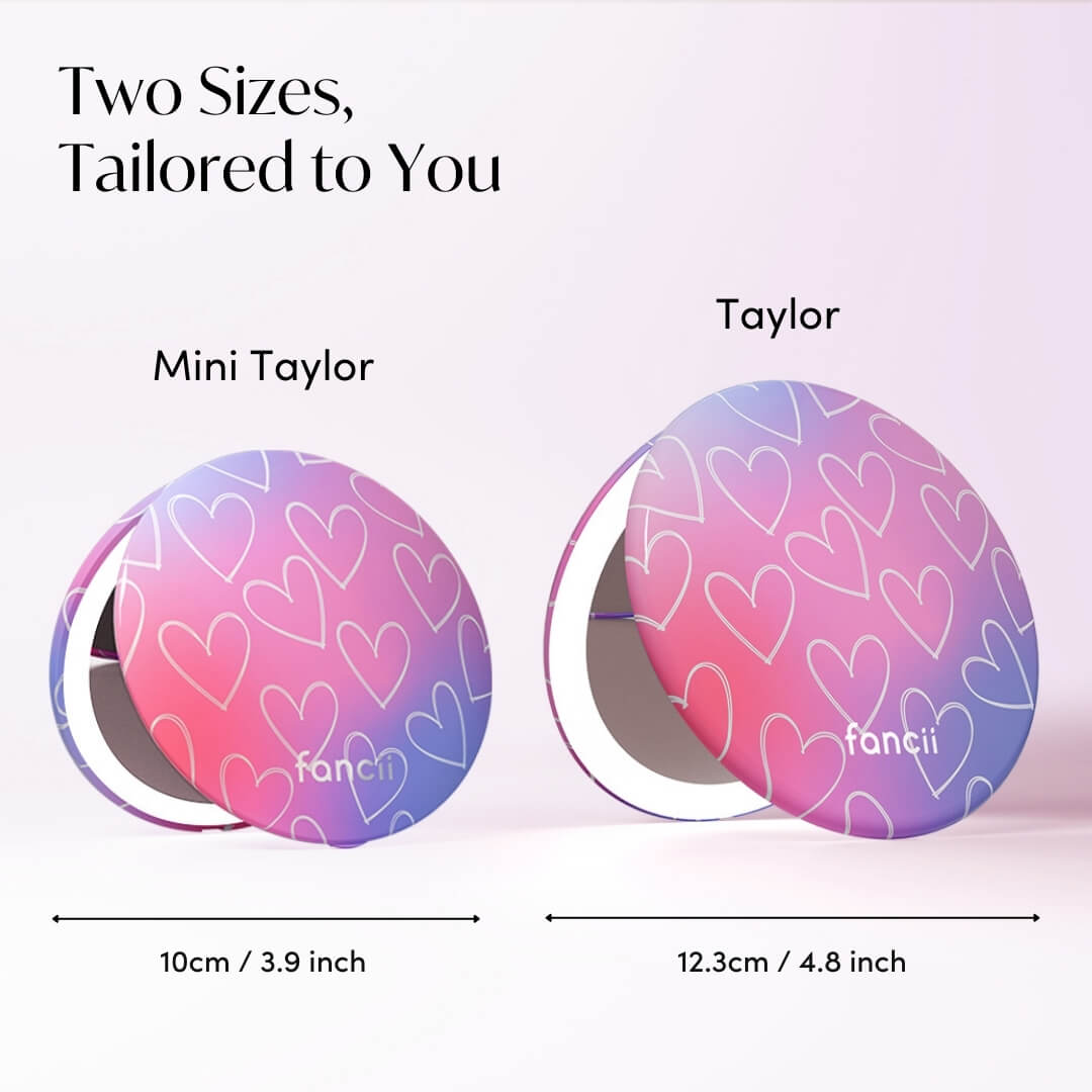 Mini Taylor LED Compact Mirror