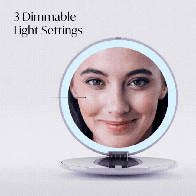 Mini Taylor LED Compact Mirror